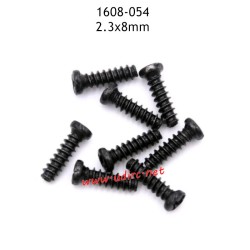 UDIRC UD1608 RC Car Parts 2.3X8MM PB Screws 1608-054