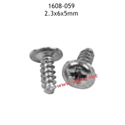 UDIRC UD1608 RC Car Parts 2.3X6X5MM PB Screws 1608-059