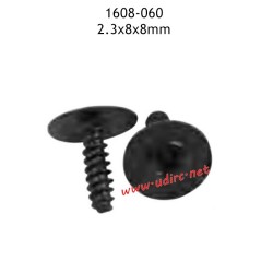 UDIRC UD1608 Parts 2.3x8x8mm PB Screws 1608-060