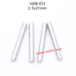 UDIRC UD1608 RC Car Parts 2.5X21MM Shaft 1608-033