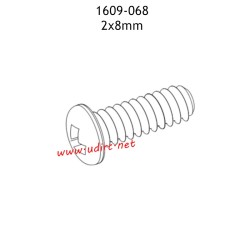 UDIRC UD1609 Parts 2x8mm PB Screws 1609-068