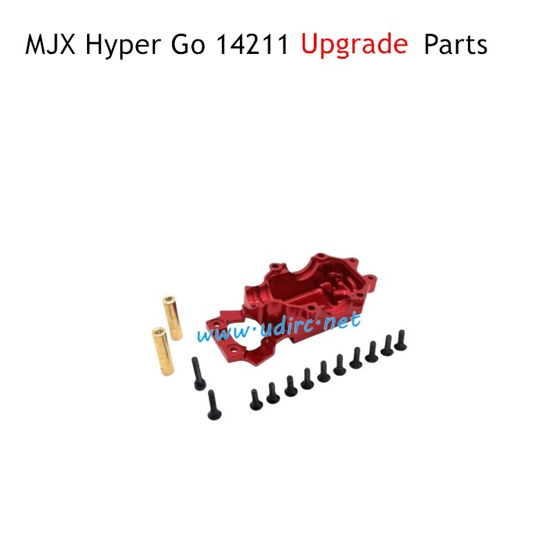 MJX Hyper Go 14211 Upgrade Parts Front Gearbox Lower Cover Red