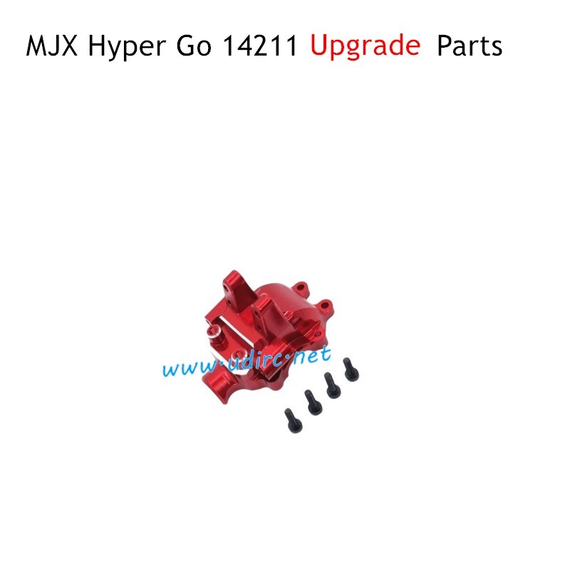 MJX Hyper Go 14211 Upgrade Parts Front Gearbox Upper Cover Red