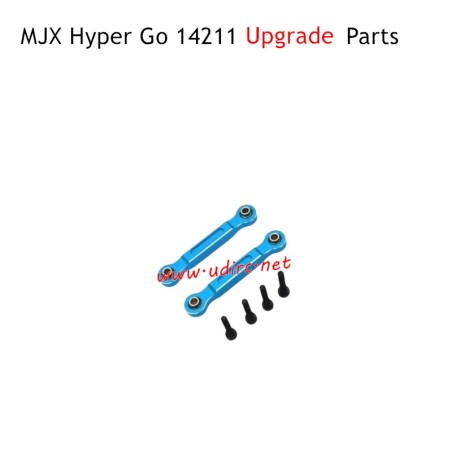 MJX Hyper Go 14211 Upgrade Parts Front Steering Tie Rods Blue