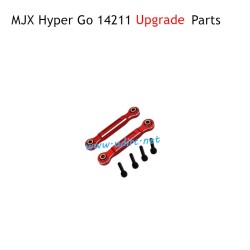 MJX Hyper Go 14211 Upgrade Parts Front Steering Tie Rods Red