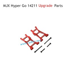 MJX Hyper Go 14211 Upgrade Parts Rear Lower Swing Arms Red