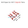 MJX Hyper Go 14211 Upgrade Parts Rear Lower Swing Arms Red