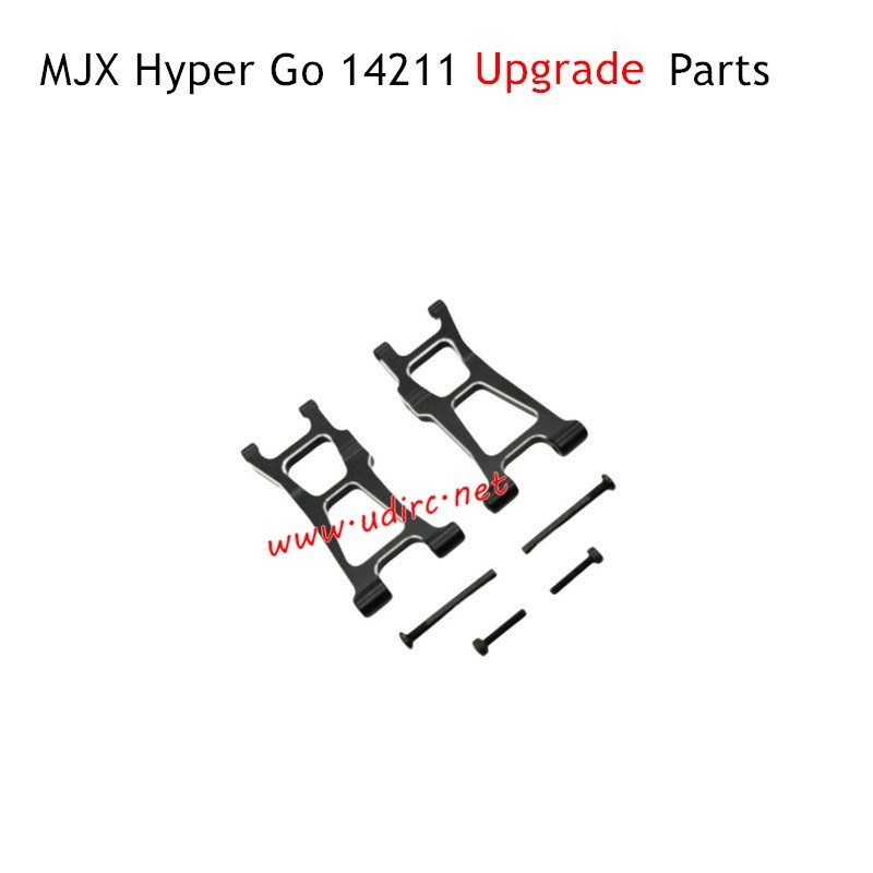 MJX Hyper Go 14211 Upgrade Parts Rear Lower Swing Arms Black