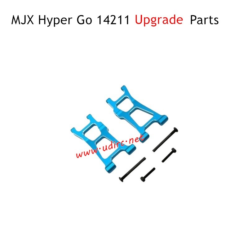 MJX Hyper Go 14211 Upgrade Parts Rear Lower Swing Arms Blue