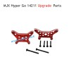MJX Hyper Go 14211 Upgrade Parts Front and Rear Shock Mount Red