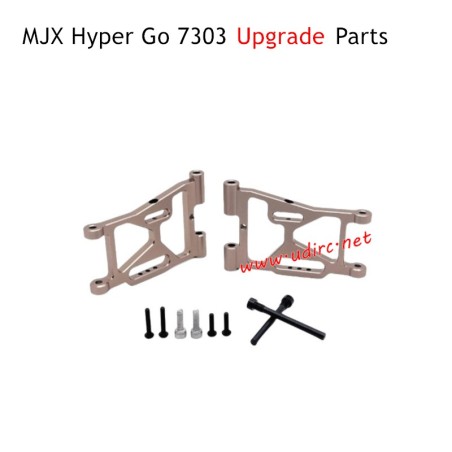 MJX Hyper Go 7303 Upgrade Parts Front Lower Swing Arms Champagne Gold P73220