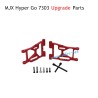MJX Hyper Go 7303 Upgrade Parts Front Lower Swing Arms Red P73220