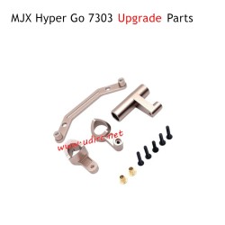 MJX Hyper Go 7303 Upgrade Parts Front Steering Assembly Champagne Gold