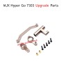 MJX Hyper Go 7303 Upgrade Parts Front Steering Assembly Champagne Gold