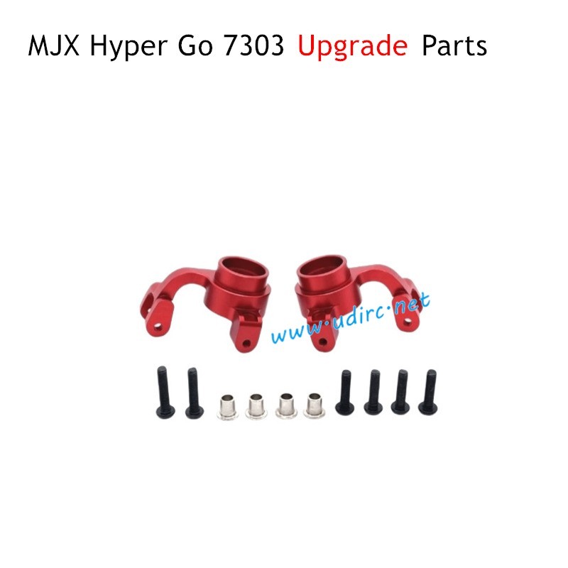 MJX Hyper Go 7303 Upgrade Parts Front Steering Cup Red P73230B