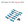MJX Hyper Go 7303 Upgrade Parts Metal Adjustable Tie Rods Blue P73240