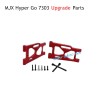 MJX Hyper Go 7303 Upgrade Parts Rear Lower Swing Arms Red P73250