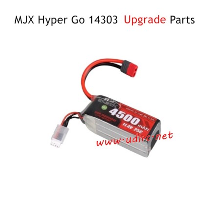 MJX Hyper Go 14303 Upgrade Parts 3S 4500mAh Battery T-Plug
