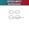 UDIRC UCX2405 RC Car Parts 6x10x3mm Ball Bearings UCX24-M021