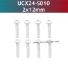 UDIRC UCX2405 Parts 2x12mm TM Hexagon Socket Button Head Machine Screw UCX24-S010