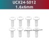 UDIRC UCX2405 Parts 1.6x6mm TM Hexagon Socket Button Head Machine Screw UCX24-S012