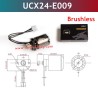 UDIRC UCX2405 Upgrade Parts Brushless Motor UCX24-E009