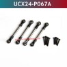 UDIRC UCX2405 1/24 Snow Leopard RC Car Upgrade Parts Metal Connecting Rods UCX24-P067A