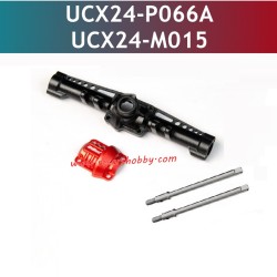 UDIRC UCX2405 RC Car Upgrade Parts Metal Rear Axle and Rear Axle Half Shafts UCX24-P066A UCX24-M015
