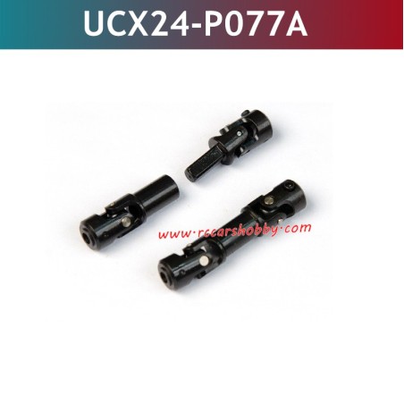 UDIRC UCX2405 Pro RC Car Upgrade Parts Metal Central Drive Shafts UCX24-P077A