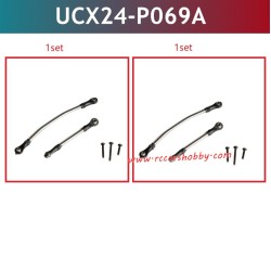 UDIRC UCX2405 RC Car Upgrade Parts Brushless Metal Steering Tie Rods UCX24-P069A