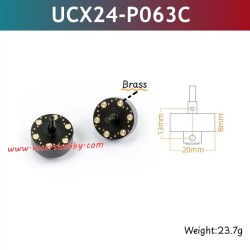 UDIRC UCX2405 RC Car Upgrade Parts Widened Brass Coupler UCX24-P063C