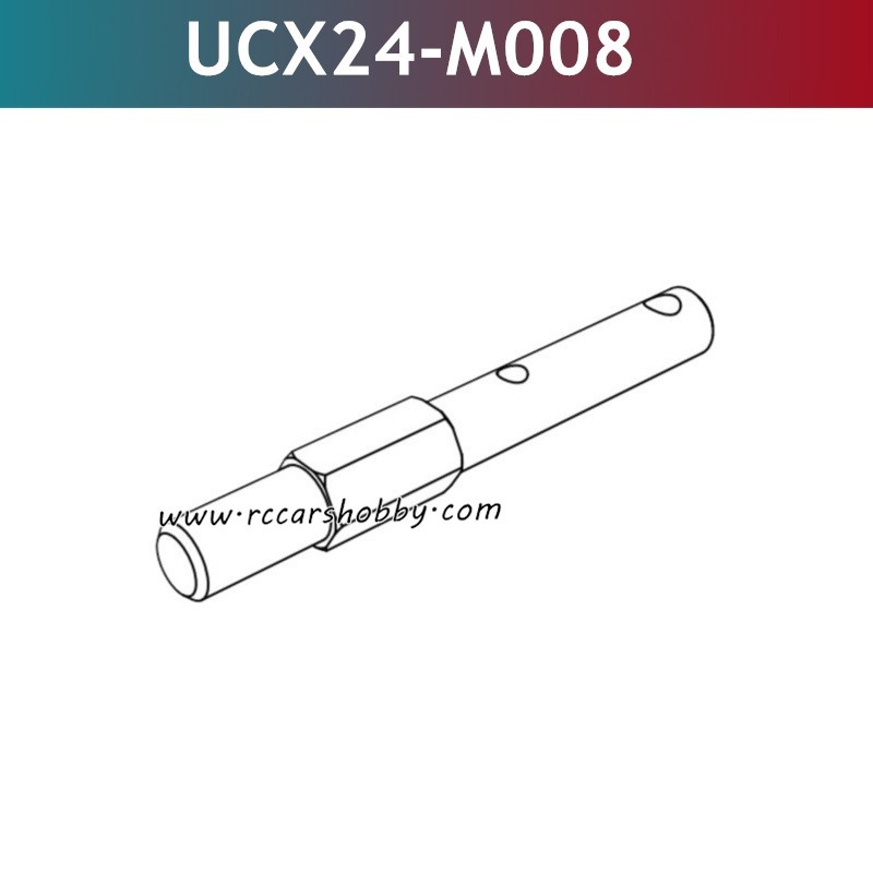 UDIRC UCX2402 RC Car Parts Gear Spindle UCX24-M008