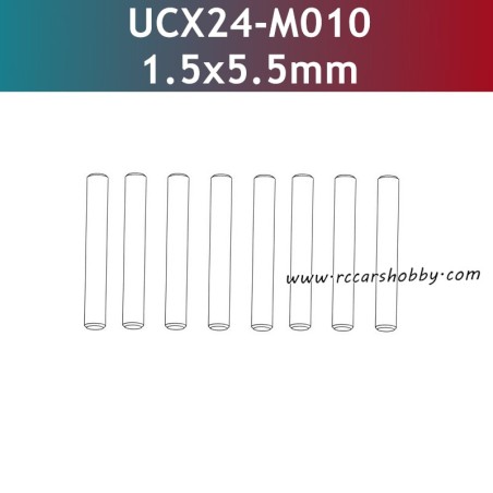UDIRC UCX2402 RC Car Parts 1.2x5.5mm Pin UCX24-M010