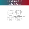 UDIRC UCX2402 RC Car Parts 4x7x2.5mm Ball Bearing UCX24-M012