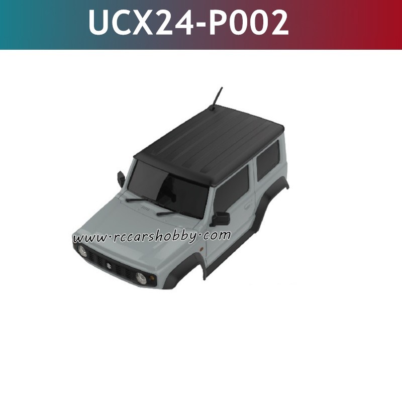 UDIRC UCX2402 Parts Body Assembly UCX24-P002 Gray