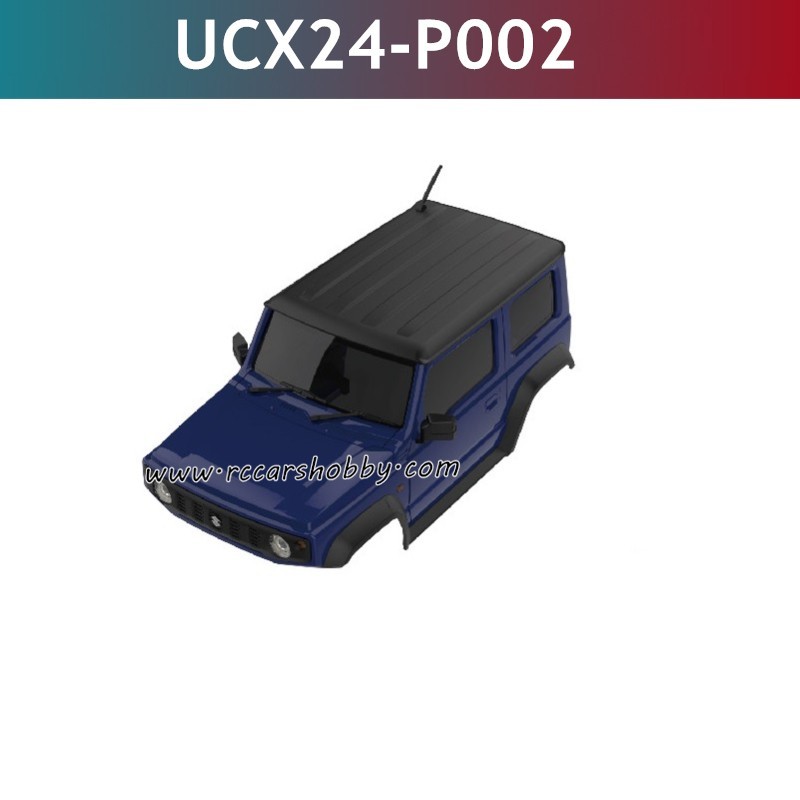 UDIRC UCX2402 Parts Body Assembly UCX24-P002 Blue