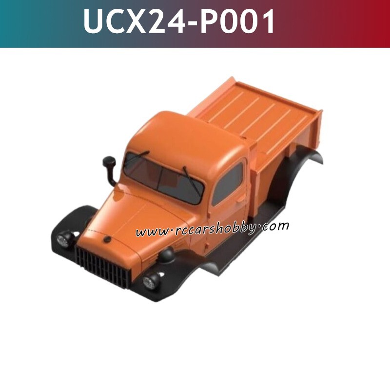 UDIRC UCX2401 Parts Body Assembly With LED Orange UCX24-P001