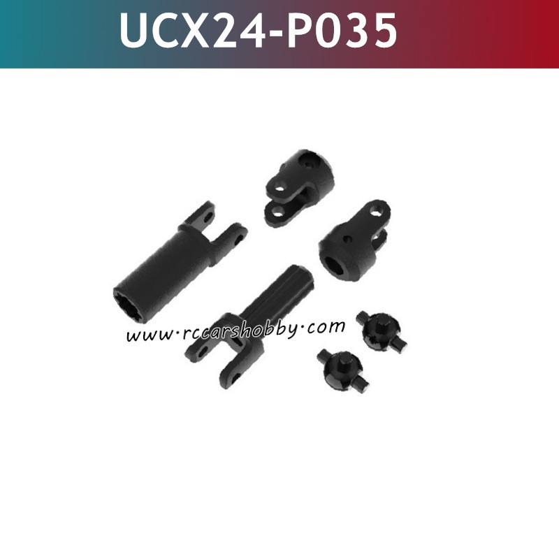 UDIRC UCX2401 RC Car Accessories Center Driveshaft UCX24-P035