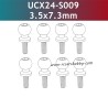 UDIRC UCX2401 RC Car Parts 3.5x7.3mm Hollow Ball Screw UCX24-S009