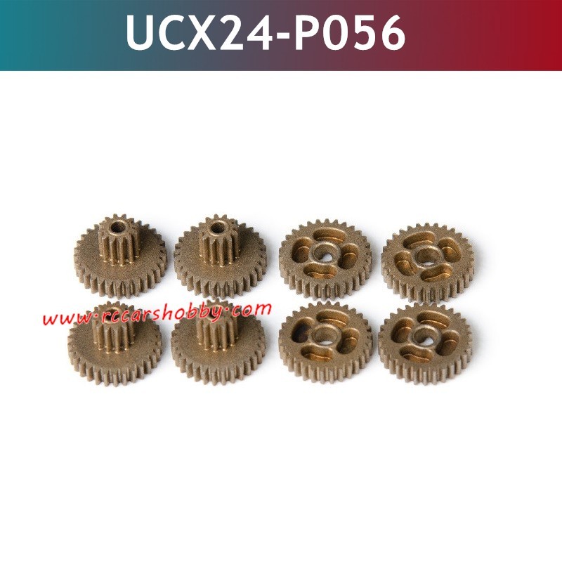 UDIRC UCX2401 1/24 Scale Upgrade Parts Metal Gearbox Gear UCX24-P056