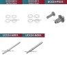 UDIRC UCX2401 1/24 Scale Upgrade Parts Rear Axle Kits