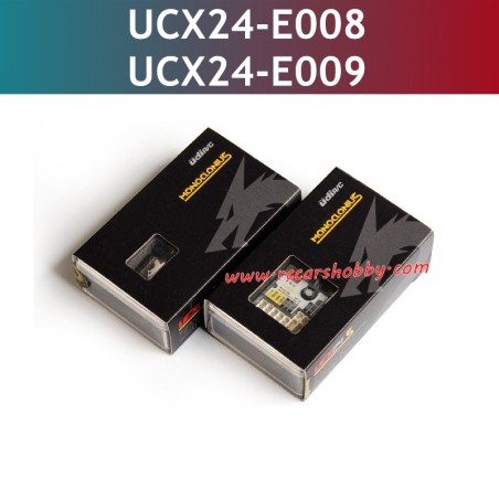 UDIRC UCX2401 1/24 Scale Upgrade Parts Brushless Receiver and Motor UCX24-E008 UCX24-E009