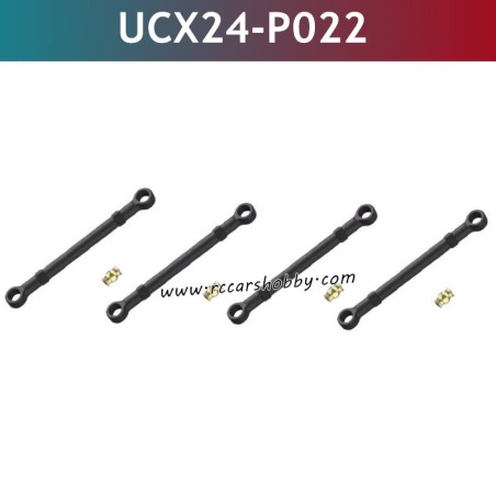 UDIRC UCX1801 Pro RC Car Parts Front Rear Axle Rod UCX24-P022