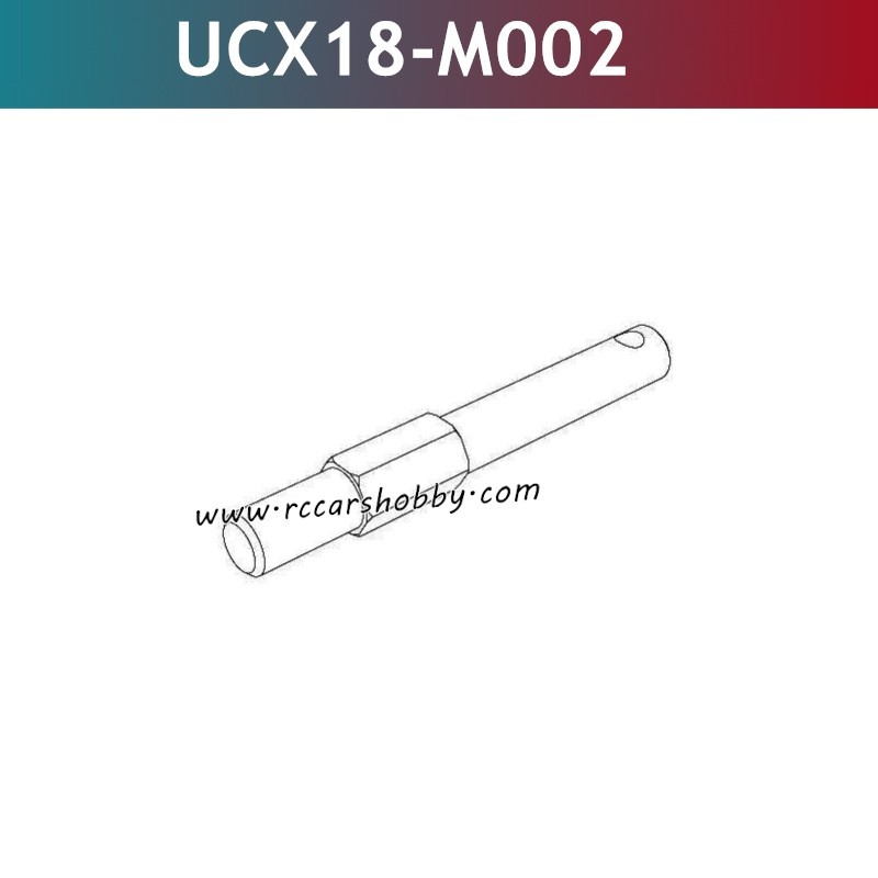 UDIRC UCX1801 RC Car Parts Gear Spindle Short UCX18-M002
