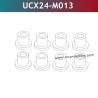 UDIRC UCX1801 RC Car Parts Linkage Washers UCX24-M013
