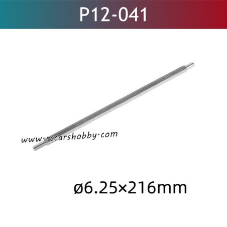 6.25x216mm Main Shaft P12-041 parts for UDIRC UD1201 RC Truck