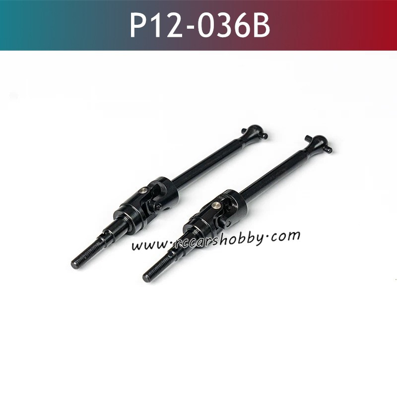 Steel Front CVD Transmission Shaft P12-036B parts for UDIRC UD1201 RC Truck