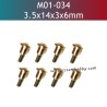 UDIRC UD1201 Parts 3.5x14+3x6MM TM Hexagon Socket Screws M01-034