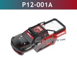 UDIRC 1202 RC Car Parts Car Shell Red P12-001A