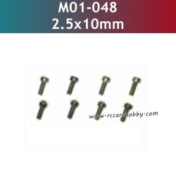 3x8MM HM Hexagon Socket Head Cap Screws M01-010 Parts for UDIRC UD1202 RC Car